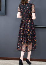 Summer new design women clothing v-neck lace stitching embroidery  dresses