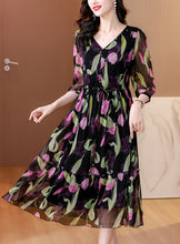 Ladies high quality slimming floral skirt