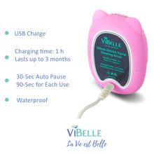 ViBelle Silicone Facial Cleansing Brush Gift Set-Pink