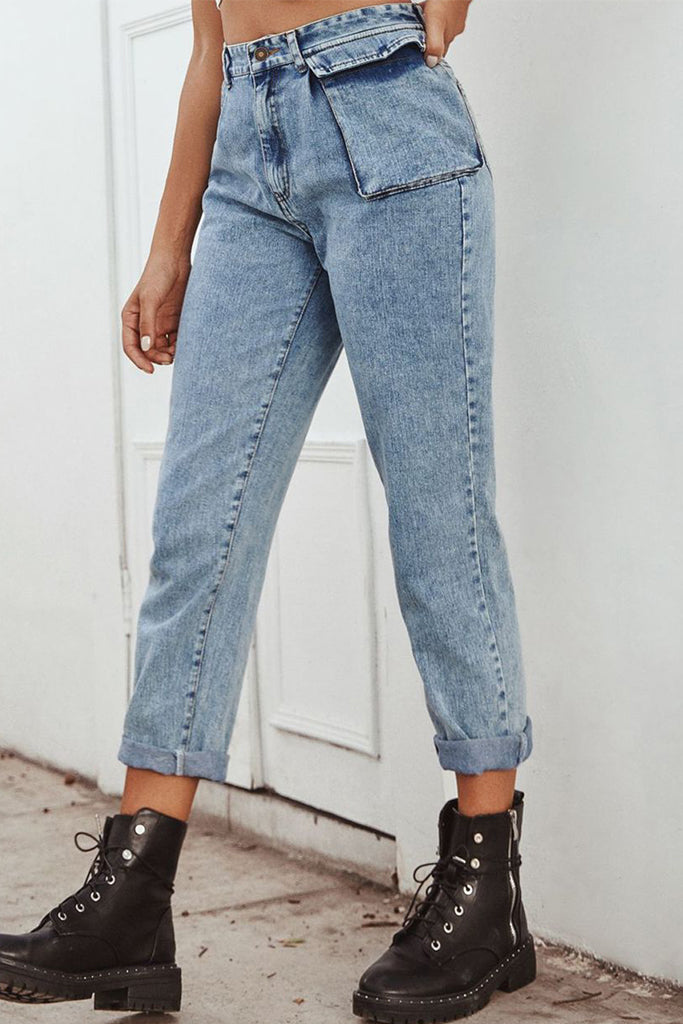 Pocket Long Leg Jeans