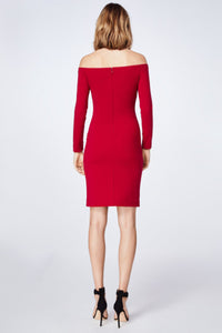 Nicole Miller - Jersey Off The Shoulder Dress