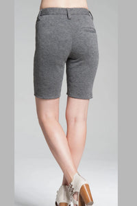 Zipper Shorts - Dk. Grey