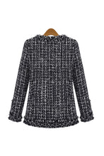 Open Tweed Coat