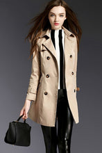 Double breasted Waist Belted Overcoat