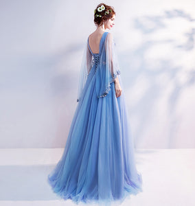 Jill Patchwork Overlay Tulle Maxi Dress