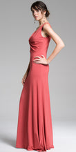 Tie Up Maxi Dress Rust